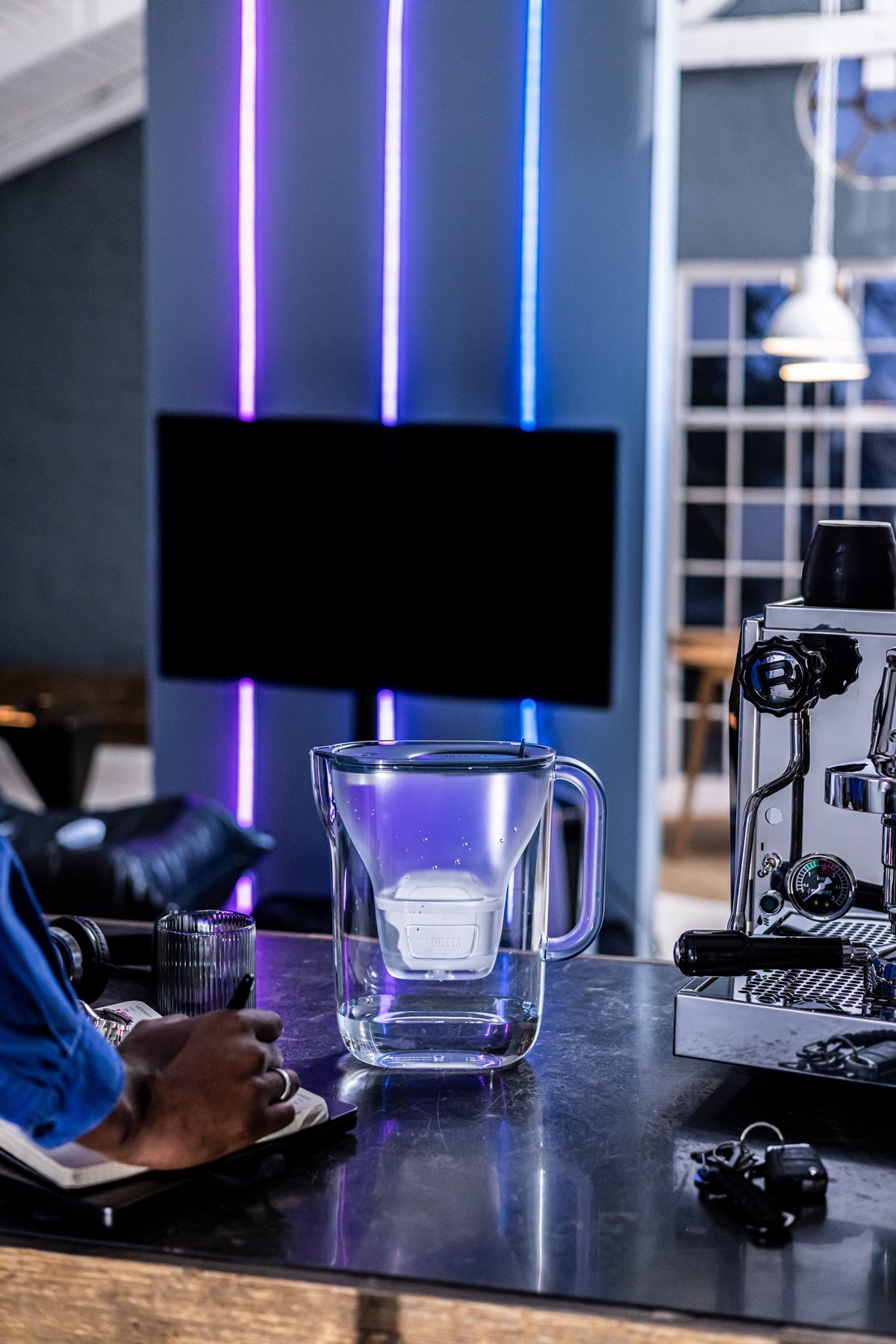 2025_style_essential_blue_coffee_desk_man_writing_journal.jpg